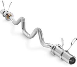 4FIZJO Hajlított súlyzórúd olimpiai 4FIZJO csapágyakkal 120 cm 10 kg szürke