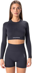 CARPATREE Allure Seamless női edzés hosszú ujjú XS szürke