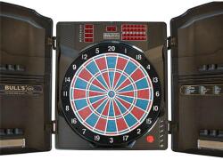 BULL'S Masterscore profi elektromos darts tábla kabinetben