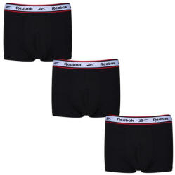 Reebok Férfi Barlow fürdőnadrág (3 darabos csomag) S fekete