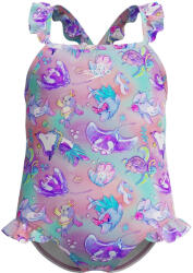 Speedo Lányok Tengeri teremtmények fodros egyrészes fürdőruha 6 éves lila