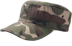 ATLANTIS Katonai katonai sapka barna|zöld