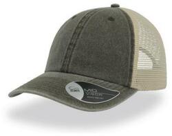 ATLANTIS Unisex Case Pigment festett 6 paneles Trucker sapka zöld