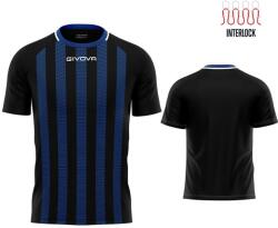 GIVOVA Tratto Interlock póló XL kék|vörös