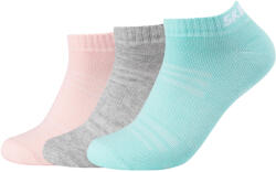 Skechers Uniszex zokni, Skechers 3PPK Mesh Ventilation Socks, sokszínű 35 színes