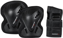 Powerslide Térdvédő készlet Powerslide PS One (x3) L fekete