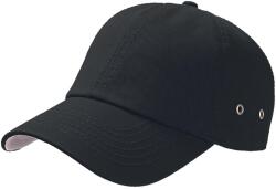 ATLANTIS Action 6 Panel Chino baseball sapka fekete