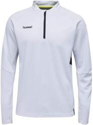 Hummel Tech Move férfi félzippes pulóver, fehér, L L fehér