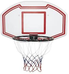 SOFTEE Amerikai kosár 90x60cm fehér|vörös