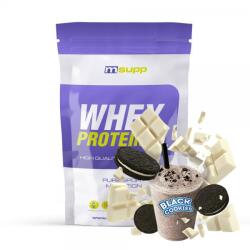MM Supplements Whey Protein 80 - 1 kg fehér csokoládé fekete sütikkel MM Supplements