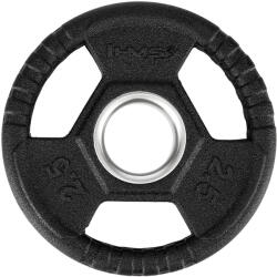 HMS Gumibevonatos olimpiai súlytárcsa HMS TOH 2, 5 KG fekete|szürke Súlytárcsa