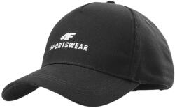 4F Unisex felnőtt WSS24ACABU266 baseball sapka fekete