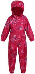 REGATTA Gyermekek/gyerekek Pobble Peppa Pig virágos vízálló pocsolya öltözet 3 - 4 EVES rózsaszín