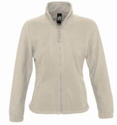 SOL'S Női North Full Zip Fleece kabát bézs