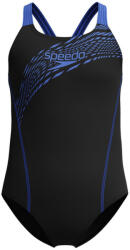 Speedo Lányok Medley Medalist logós egyrészes fürdőruha 8-9 kék