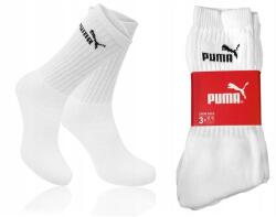 PUMA Klasszikus Crew Zokni 3-Pack 39-42 Lélegző Unisex 39 fehér