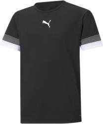PUMA teamRISE Jersey gyerek focimez 13/14 ÉVES fekete|szürke