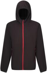 Regatta Férfi Navigate teljes cipzáras gyapjú kabát 2XL fekete|vörös