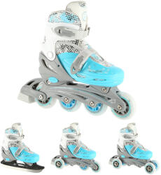 NILS Extreme Görkorcsolya 4in1 felcserélhető hoki korcsolya Nils Extreme NH18331 35/38 M fehér|kék