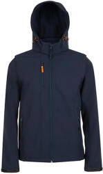 SOL'S Unisex felnőtt Transformer Soft Shell kabát XL kék