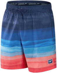 Speedo Férfi Redondo Edge nyomtatott röplabda rövidnadrág S kék