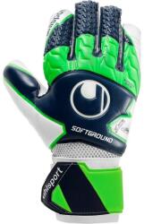 UHLSPORT Soft HN Comp kapus kesztyű Navy/Fluo 11 8-tól 14 ÉVESIG kék|zöld