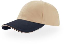 ATLANTIS Liberty Sandwich Heavy Brush pamut 6 paneles sapka kék|szürke|zöld