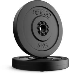 4FIZJO Kompozit súlytárcsa 4FIZJO 2*5 KG fekete Súlytárcsa