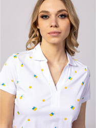 Heavy Tools Női galléros póló DOMI L sárga