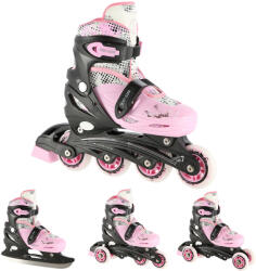 NILS Extreme Görkorcsolya 4in1 felcserélhető hoki korcsolya Nils Extreme NH18331 31 fehér|fekete|rózsaszín