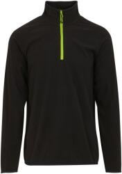 Regatta Férfi Navigate Half Zip Fleece XL fekete|sárga|zöld