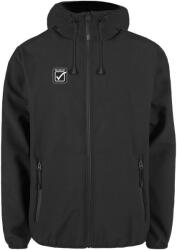 GIVOVA Unisex givova softshell dzseki fekete xl - szélálló és lélegző fekete