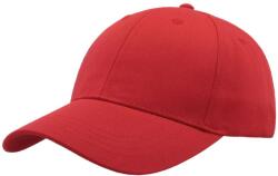 ATLANTIS Zoom Sports 6 paneles baseball sapka vörös