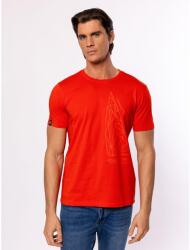 Heavy Tools Férfi rövidujjú póló MAKE L narancssárga