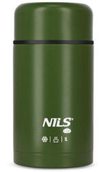Nils Camp Ebéd termosz NILS CAMP NC3802 1 LITRE fehér|zöld
