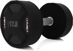 HMS Poliuretán súlyzó CPU HMS HPC 17, 5 KG fekete|szürke