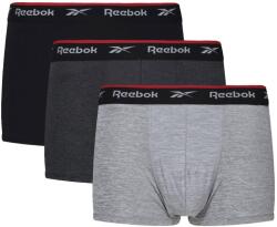 Reebok Férfi Redgrave sport boxeralsó (3 darabos csomag) M barna|fekete|szürke