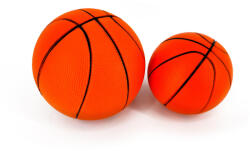 POWER SHOT 2 db habszivacs kosárlabda készlet - 2-es méret fekete|narancssárga