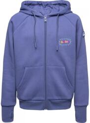 ELBRUS Gyermekek/gyerekek Ragna teljes cipzáras zsinóros kapucnis pulóver kék