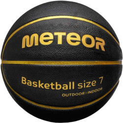METEOR Gyermekek/gyermekek celluláris kosárlabda fekete|sárga