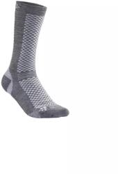 CRAFT WARM MID 2-PACK SOCK 46 fekete