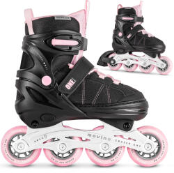 MOVINO Cruzer One állítható fitneszgörkorcsolya gyerekeknek UT-P707 rózsaszín