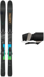 Majesty Skis túrasí síléc kötéssel ATK C-Crest 10 síléccel és bőrrel 178 CM fekete