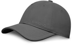 SIROKO Men & Women Fitness 6-paneles sport sapka Coach Dark Gray Szürke szürke