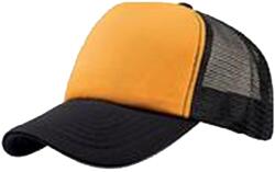 ATLANTIS Rapper 5 Panel Trucker sapka fekete|sárga