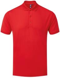 Premier Férfi Coolchecker póló póló 2XL vörös
