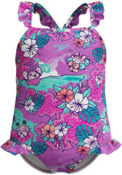 Speedo Lányok Lts digitális nyomtatás fodros egyrészes fürdőruha 5 ÉVES lila