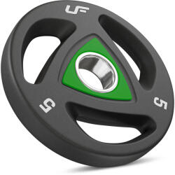 UPFORM Olimpiai súlytárcsák poliuretán UpForm 5 kg 5 KG fekete