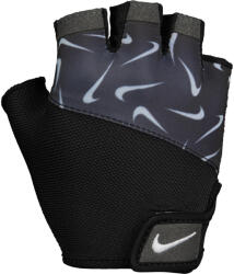 NIKE Gym Elemental Nyomtatott női edzőkesztyű fekete
