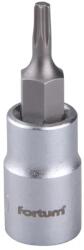 Fortum bitdugófej, torx, 1/4", 61CrV5/S2, mattkróm; T10 (4701720)